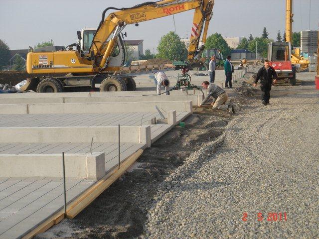 Baubeginn und Verlauf 012